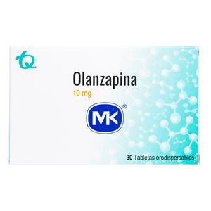 Olanzapina 10 Mg X 30 Tabletas