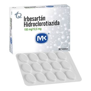 Irbesartan/Hidroclorotiazida  150/12.5Mg X 30Tbsp