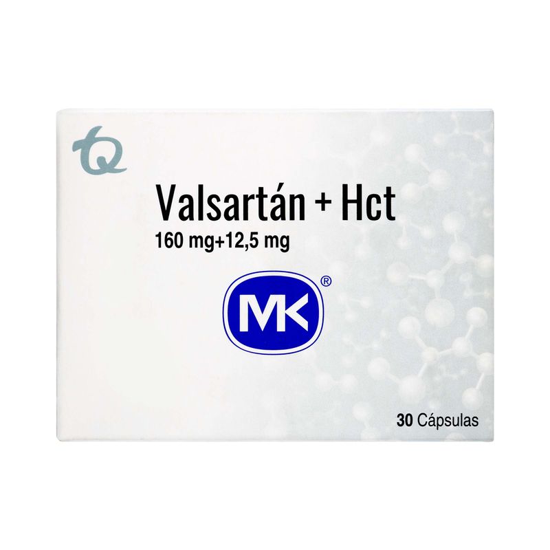 Valsartan-Hct-160-Mg--12.5-Mg-Mk-X-30-Cap