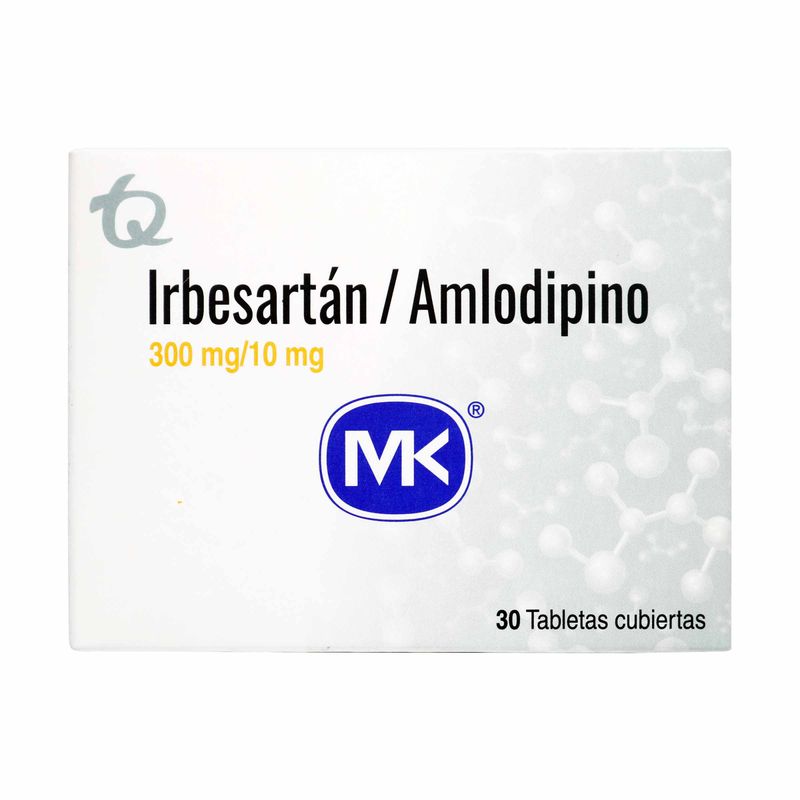 Irbesartan---Amlodipino-300Mg-10Mg-X-30-Tab.-Mk