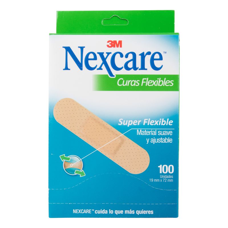 Curas-Flexibles-X-100Ud-Nexcare-3M