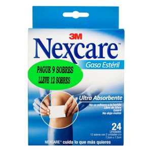 Gasa Nexcare 3M Pague 9 Lleve 12