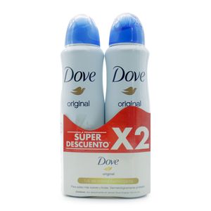 Dove Spray Original Desodorante X 2Ud 89Gr