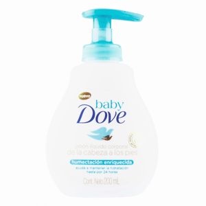 Dove Baby Jabon Liquido Humectacion Enriquecida X 200Ml Ul