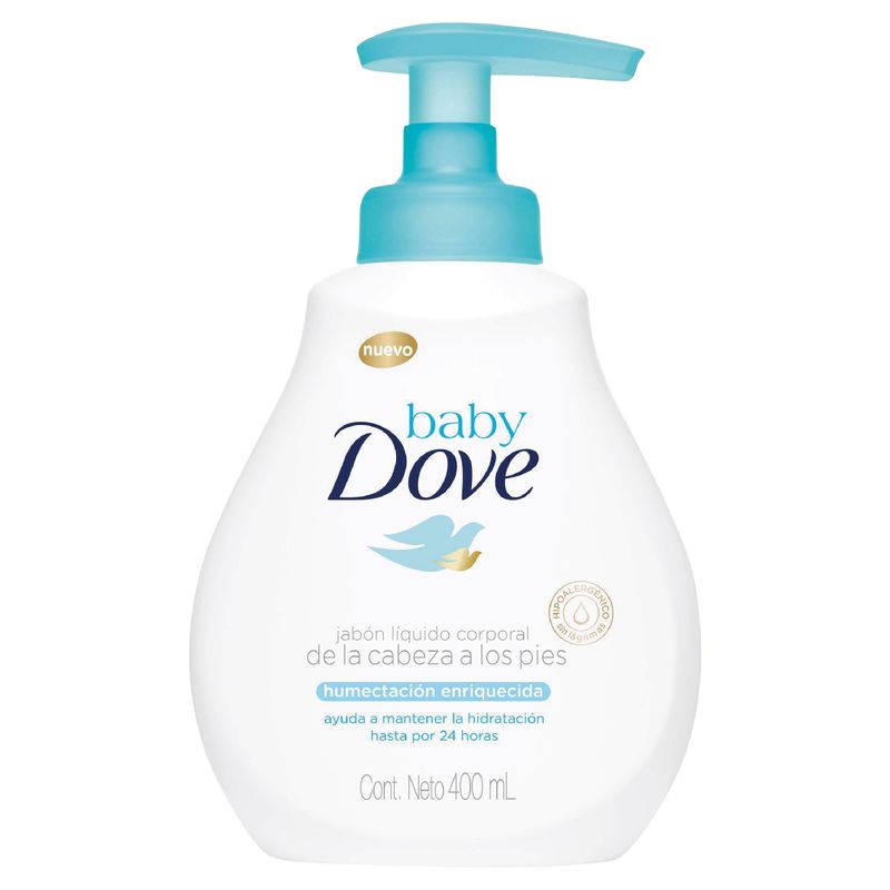 Jabon-Dove-Baby-Liquido-Humec.Enri.400Ml