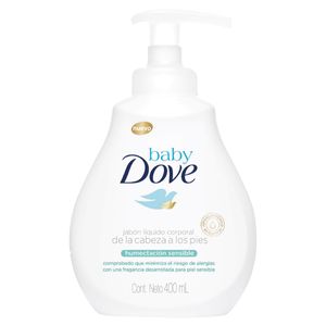 Jabon Dove Baby Liqui.Hum.Sensible 400Ml