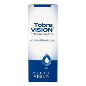 Tobravision (Tobramicina) 0.3% Sol.Oftal. X 5Ml.Vt