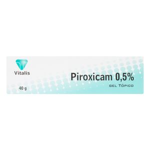 Piroxicam Gel 0.5% 40 Gr Vt