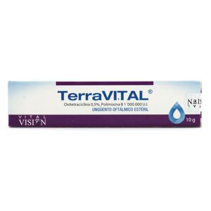 Terravital (Oxitetracilina 0.5% Polimixina B 1.000000 U.I)