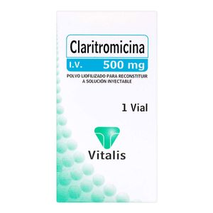Claritromicina 500 Mg X 1 Amp Vit