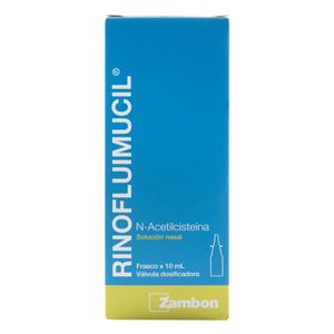 Rinofluimucil (N-Acetilcisteina) Sol.Nasal Spray X 10Ml.Zbn