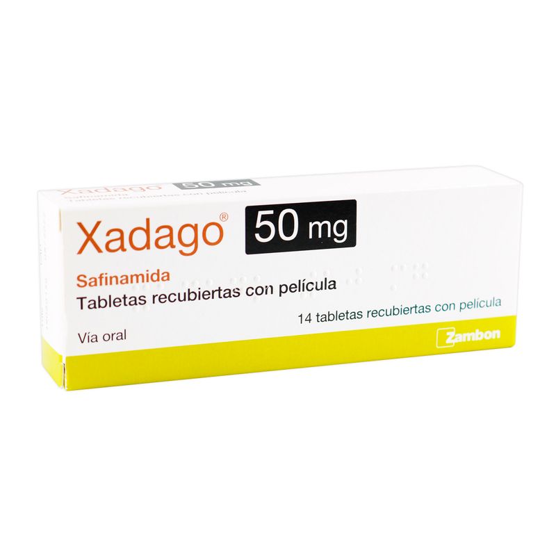 Xadago--Safinamida--50-Mg-X-14-Tab