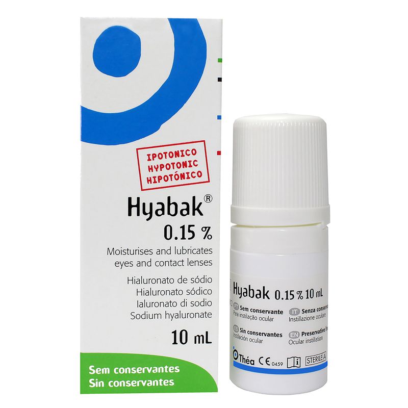 Hyabak--Hialu.Sodio--0.15--X-10Ml.Qd