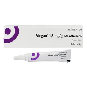Virgan (Ganciclovir) 81.5Mg Gel Oft X 5Gr Thea