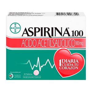 Aspirina 100Mg X 28Tab.(A.Acetil)By