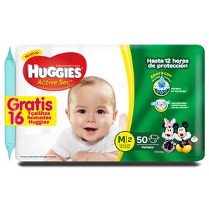 Huggies Pan.Active Sec E.2M X 50Ud.Kc
