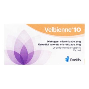 Velbienne 10 (Etinil-Dieno) 2Mg/1Mg X 28Comp.Ex