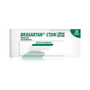 Brasartan Ctdn (Valsa-Clorta) 80/12.5Mg X 30Tab.Fc