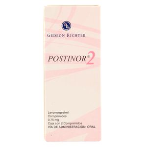 Postinor 2  (Levonorgestrel)0.75Mg Tab Pf