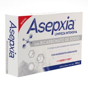 Jabon Asepxia Bicarbonato 100 Gramos