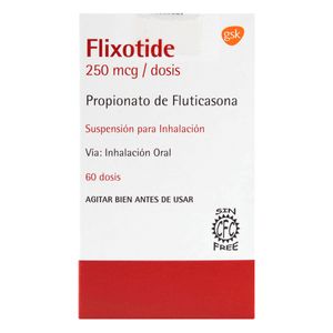 Flixotide Inh (Fluticasona).250Mcg X 60Ds.Gsk