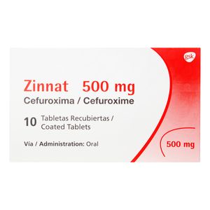 Zinnat (Cefuroxima) 500Mg X 10Tab.Gsk