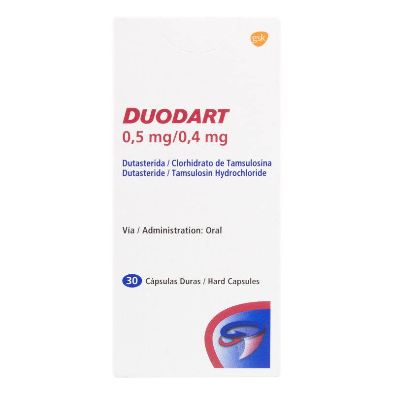 Duodart--Dutaste-Tamsulo--0.5Mg-0.4Mg-X-30Cap.Gsk