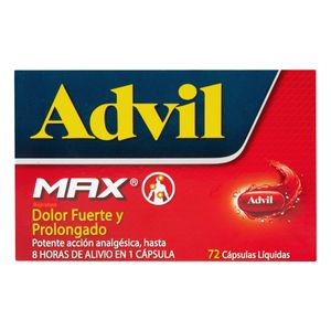 Advil Max (Ibuprofeno) X 72Cap.Liq.Gsk