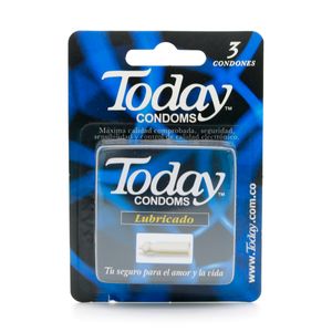 Preservativo Today Lubricado X 3Ud