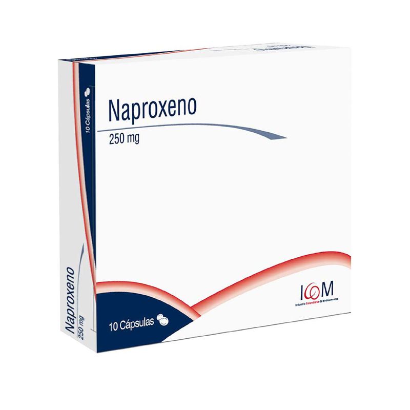 Naproxeno-250Mg-X-10Cap.Icom