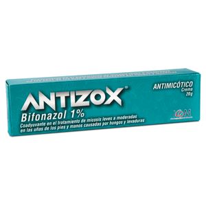 Antizox 1% (Bifonazol) Crema 20 Gr Icom