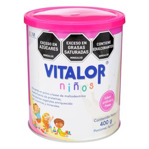 Vitalor Ninos Fresa X 400Gr.Ic