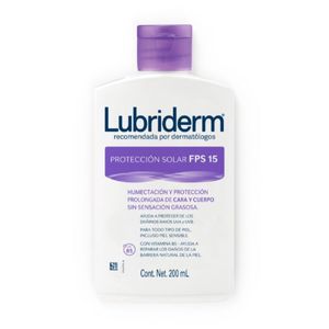 Lubriderm Uv-15 Proteccion Solar Spf15 X 200Ml.Jyj