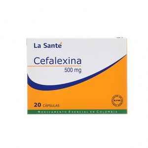 Cefalexina 500Mg X 20Cap. Ls