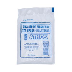 Sulfato De Magnesio Sal Epson-Inglaterra Sobre X 15 G X 30 Sobres