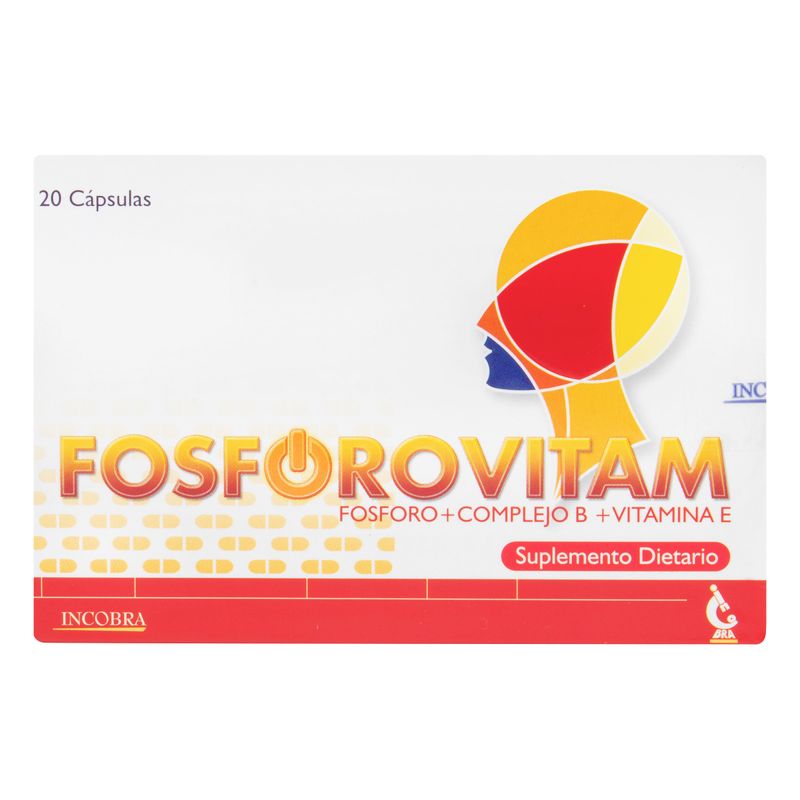 Fosforovitam--Comp.B-Fosfo-V.E--X-20Cap.Ic