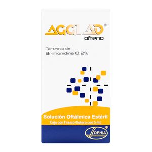 Agglad (Brimonidina) Ofteno 0.2% Sol Oft X 5Ml.Sp
