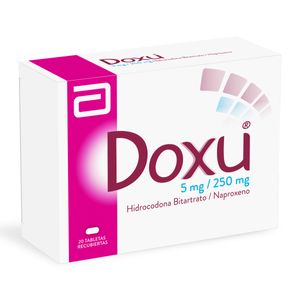 Doxu 5/250Mg (Hidroco-Naproxe) X 20Tab Lf