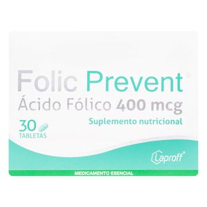 Folic Prevent (Acido Folico) X 30Tab.Lp