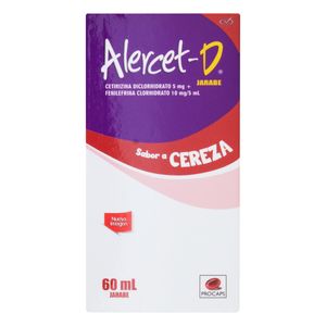 Alercet-D (Cetiri-Fenilefrina) Jarabe X 60Ml.Pc