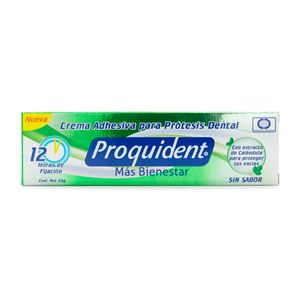 Crema Adhe Protesis Proquident X40 Sin Sab