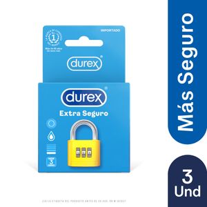 Durex Extra Seguro X Uds.Rb