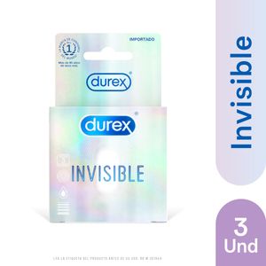 Durex Invisible X 3Uds.Rb