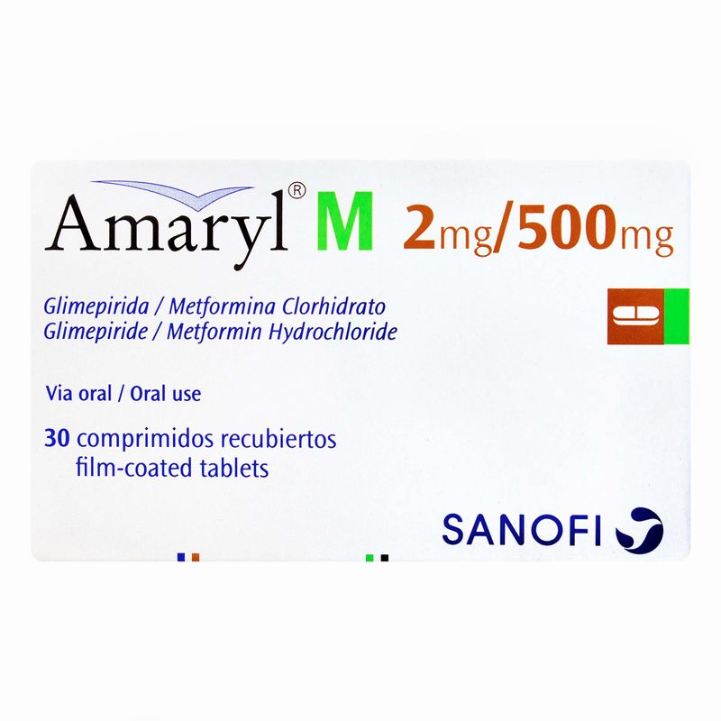 Amaryl-M--Glimep-Metfor--2Mg-500Mg-X-30Comp.Sn