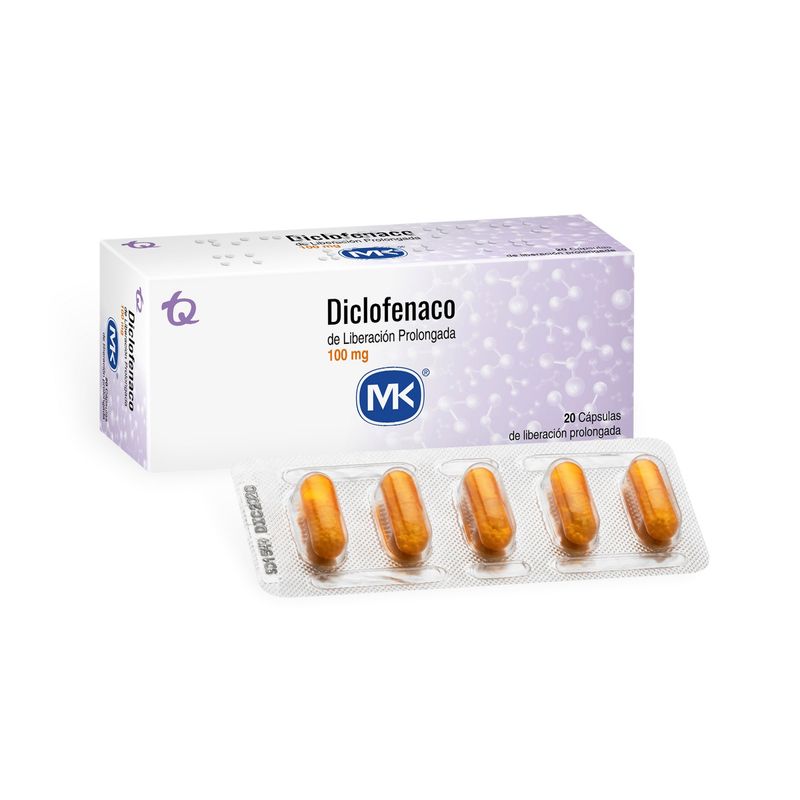 Diclofenaco-Retard-100Mg-X-20Cap-Tq