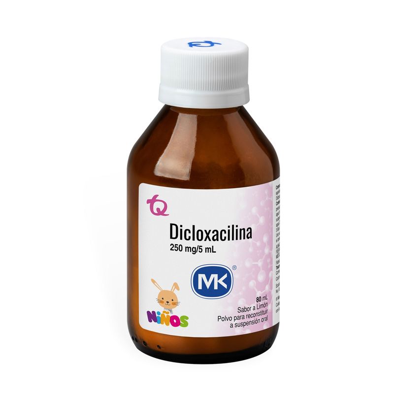 Dicloxacilina-250Mg-5Ml-Polvo-Par-Rec.Susp.X-80Ml.Mk
