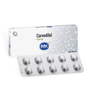 Carvedilol 6.25Mg X 30Tab. Mk