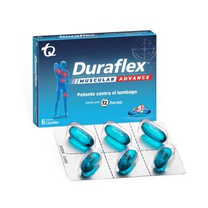 Duraflex Advance (Naprox-Aceta-Cafei)  X 6 Cap. Liq