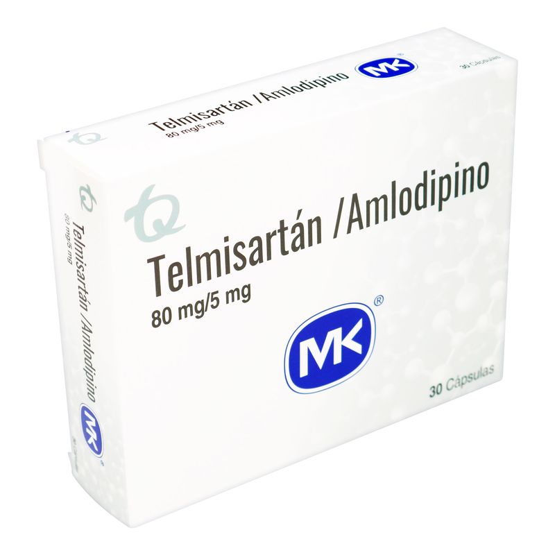 Telmisartan-Amlodipino-80-Mg--5-Mg-Mk-X-30-Cap-
