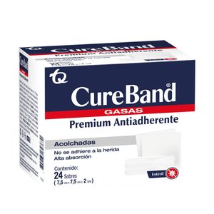 Cureband Gasa Antiadh.Esteril X 24Sbs.7.5Cm.Mk